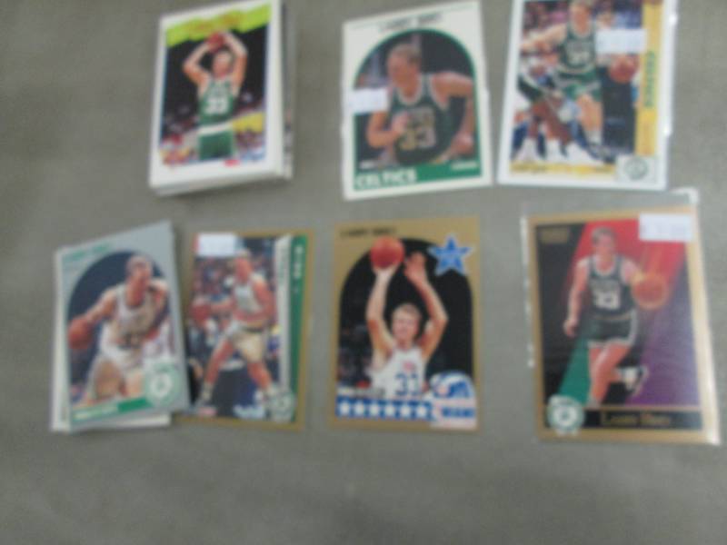 lot 115 image: 50 Larry Bird Cards...