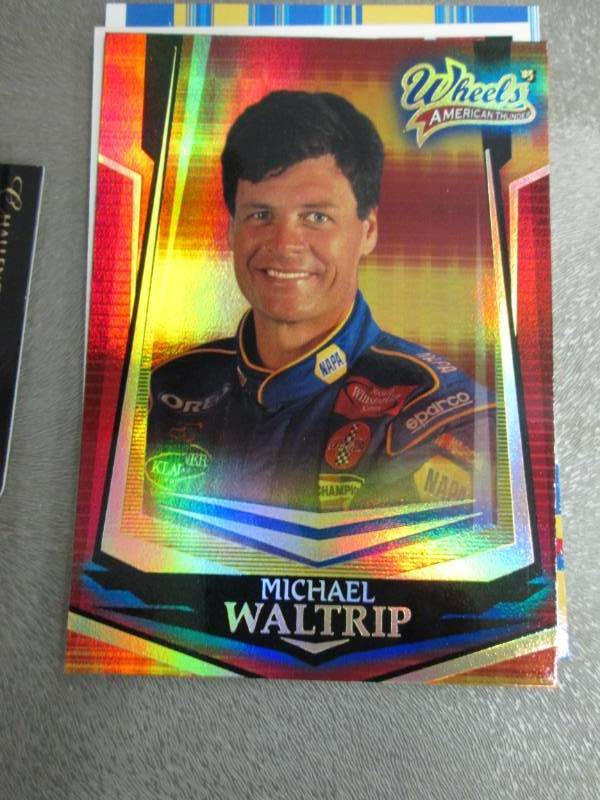 lot 118 image: 100 Michael Waltrip Cards...