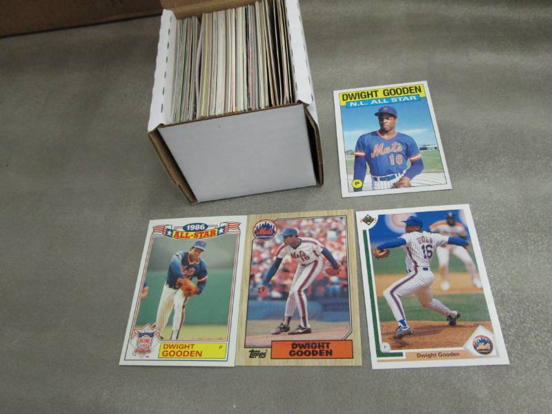lot 121 image: 100 Dwight Gooden Cards...