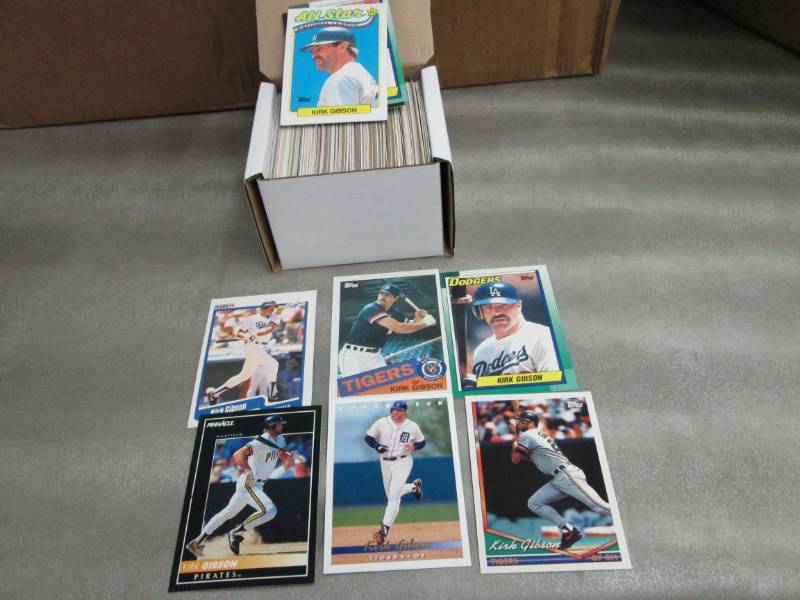 lot 125 image: 200 Kirk Gibson Cards...