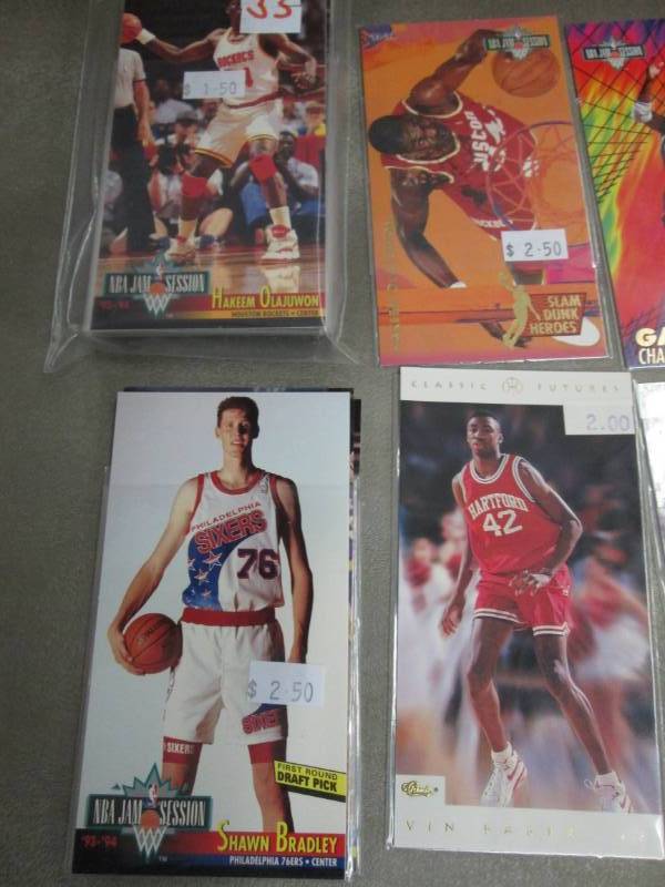 lot 133 image: 30 Basketball Star Cards...