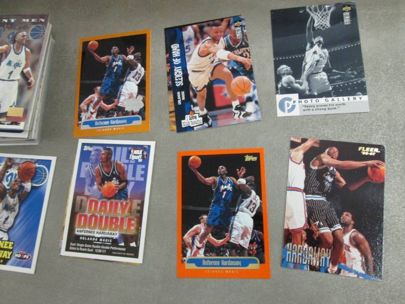 lot 134 image: 75 Anfernee Hardaway Cards...