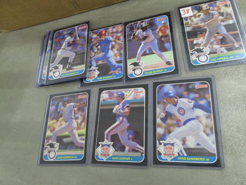 lot 138 image: Lot of Donruss All-Satr Cards...