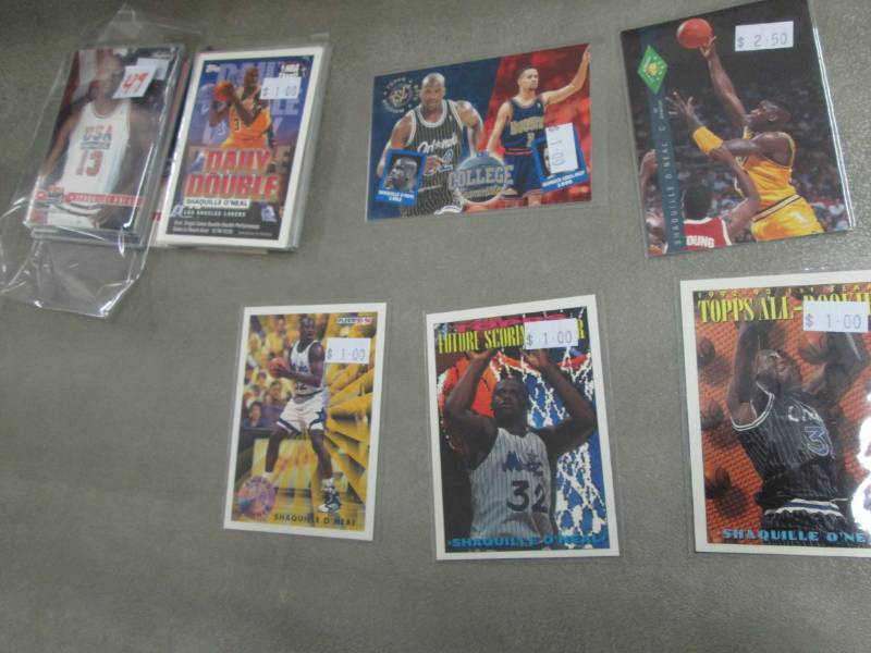 lot 149 image: 30 Shaquille ONeal Cards...