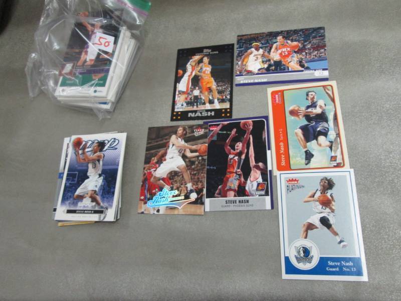 lot 150 image: 70 Steve Nash Cards...