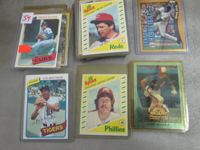 lot 154 image: 20 Baseball Star Cards...