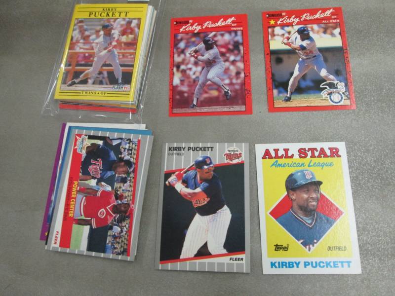 lot 157 image: 30 Kirby Puckett Cards...