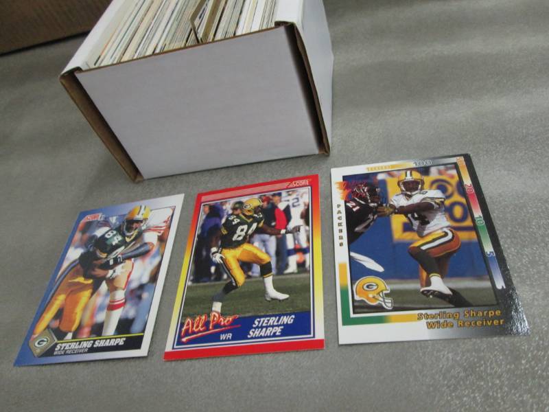 lot 163 image: 200 Sterling Sharpe Cards...