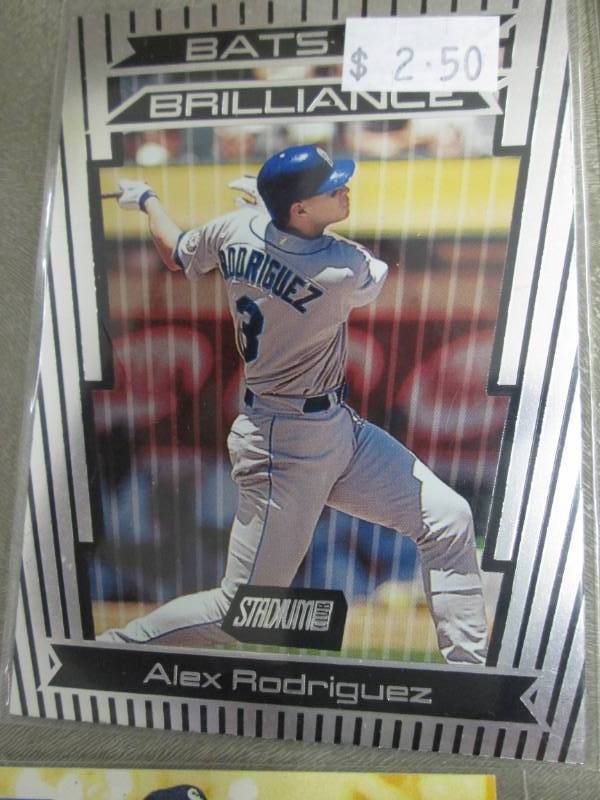 lot 172 image: 40 Alex Rodriguez Cards...