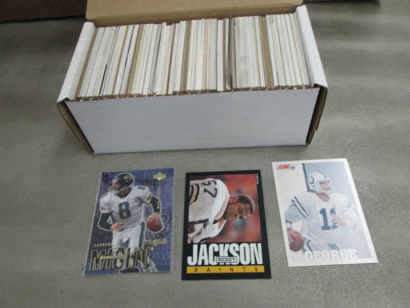 lot 177 image: Box of Football Cards...