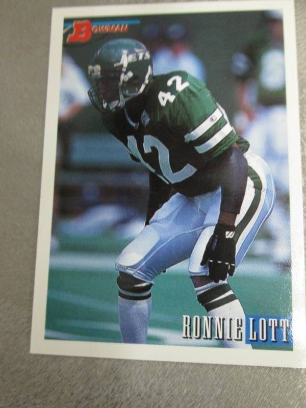 lot 179 image: 200 Ronnie Lott Cards...