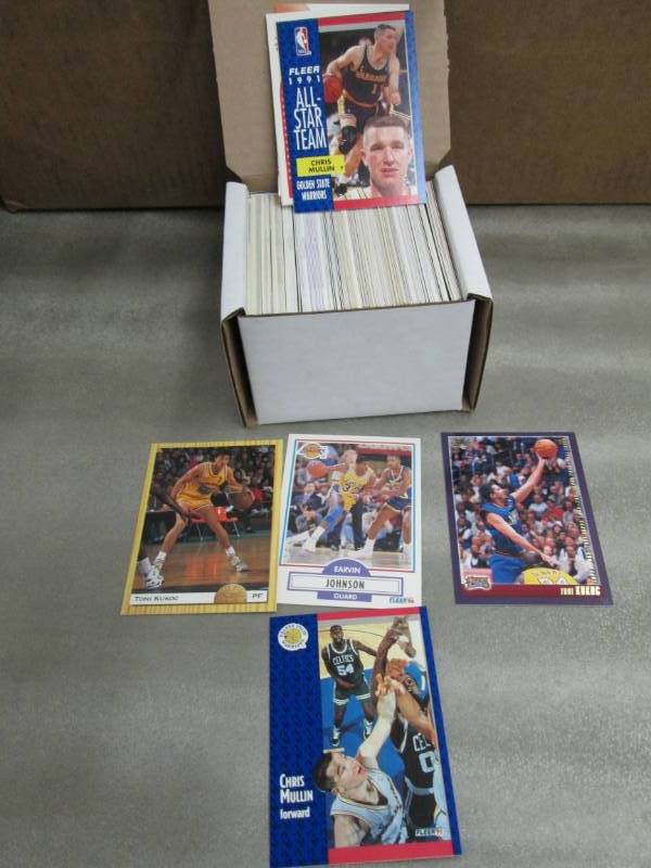 lot 182 image: 200 Basketball Star Cards...