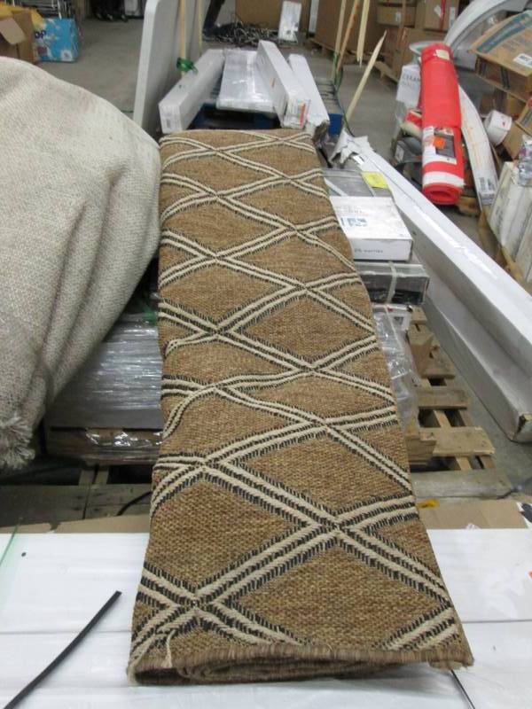 lot 87 image: Hampton Bay Diamond Natural 8x10 ft...