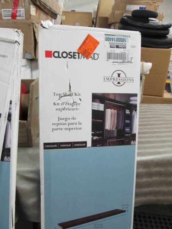 lot 235 image: ClosetMaid Impressions 48 in. Choco...