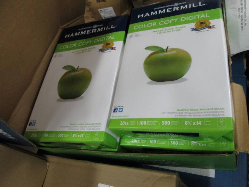 lot 264 image: Case of Hammermill Color Copy Digit...