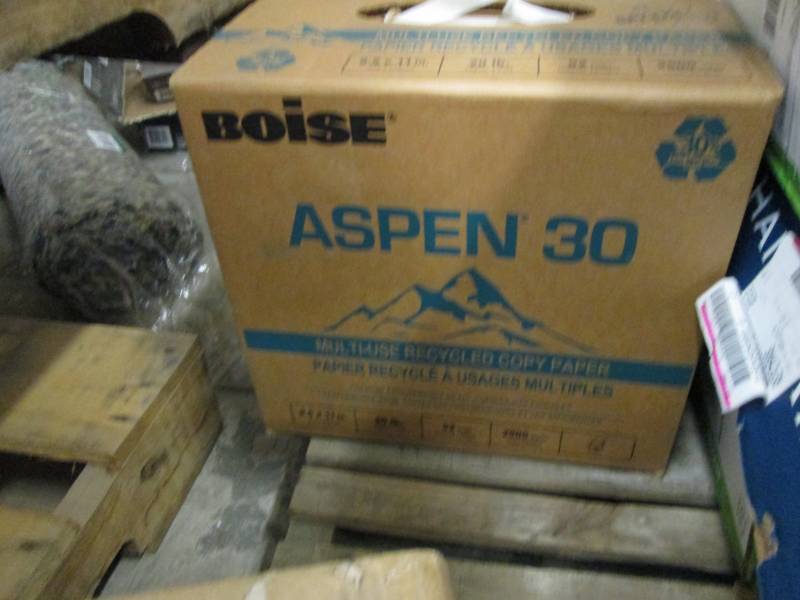 lot 270 image: Case of Aspen Recycled Copy Paper...