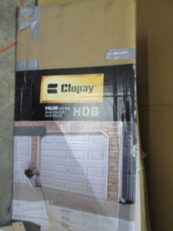 lot 297 image: Clopay Classic Collection 9 ft. x 7...