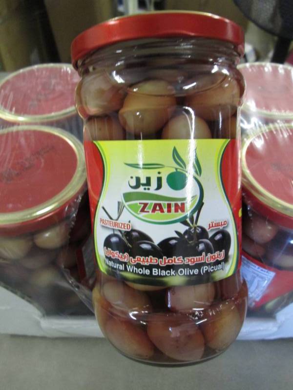 lot 344 image: Case of 6 Jars Zain Natural Whole B...