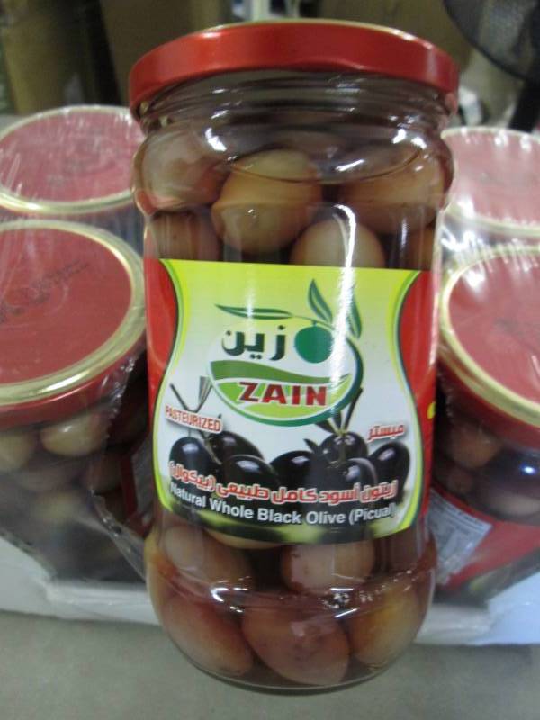 lot 345 image: Case of 6 Jars Zain Natural Whole B...