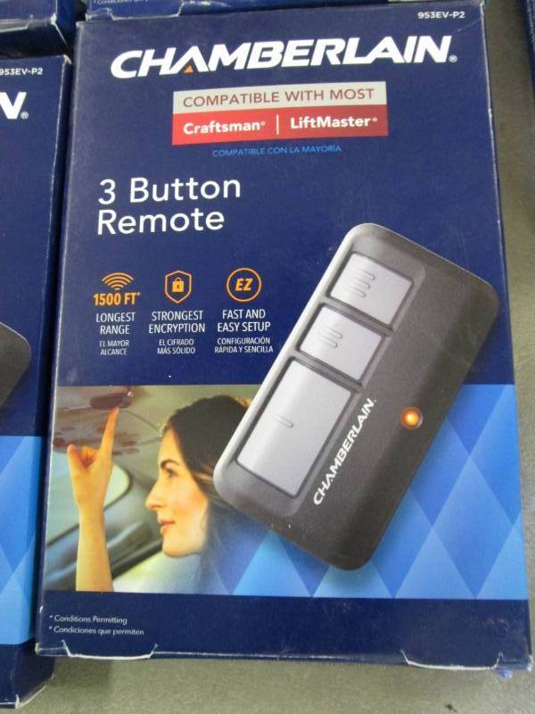 lot 360 image: Chamberlain Garage Door Remote Cont...