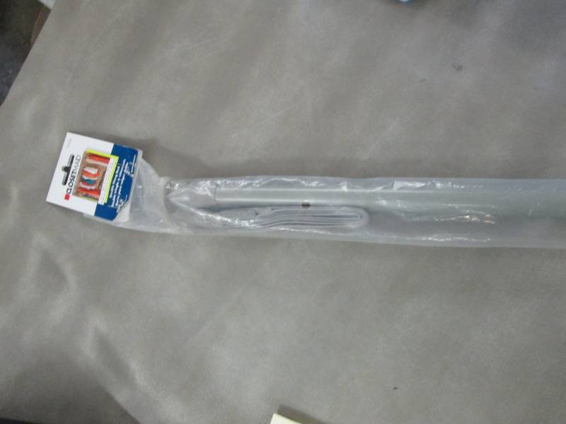lot 370 image: ClosetMaid Double Hang Rod in Nicke...