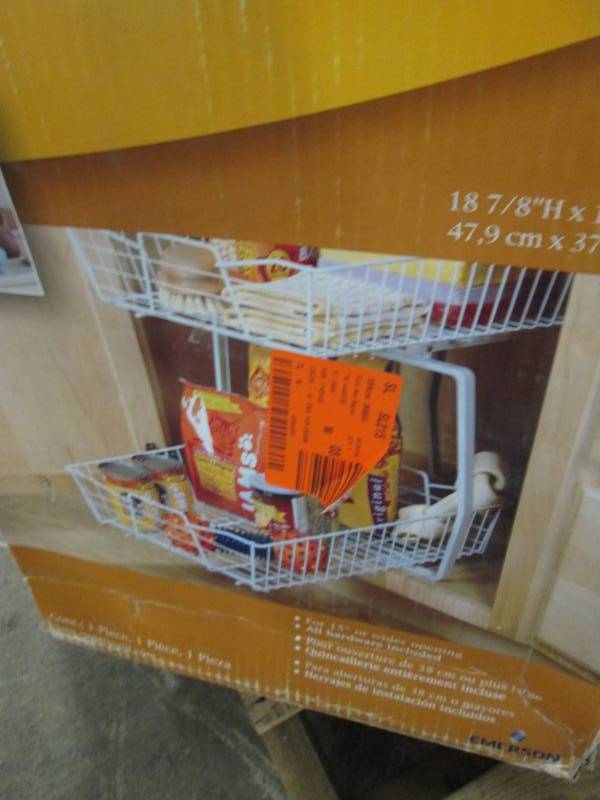 lot 382 image: ClosetMaid 14 in. W 2-Tier Ventilat...
