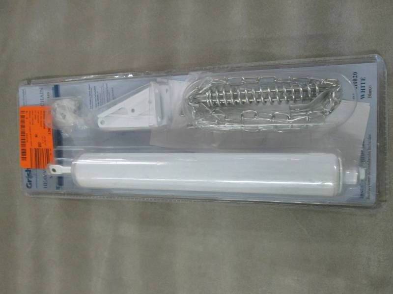 lot 307 image: Grisham HD Door Closer Kit in White...