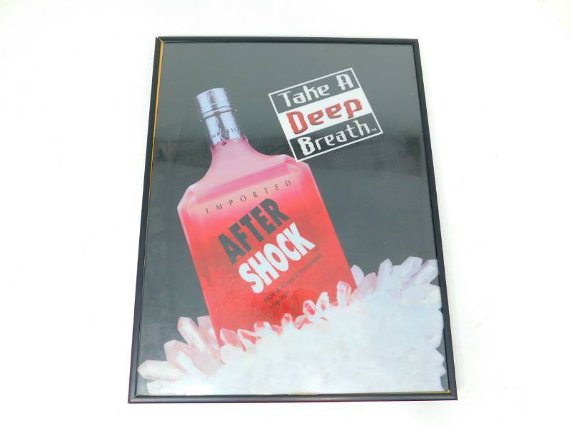 lot 13 image: Framed Take A Deep Breath  Sign