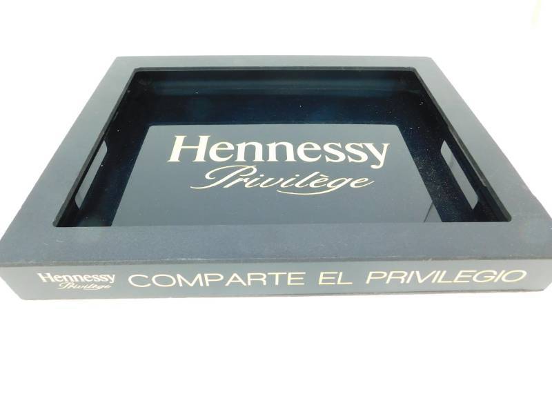 lot 14 image: Hennessy Privilege Waitress Beverage Serving Tray