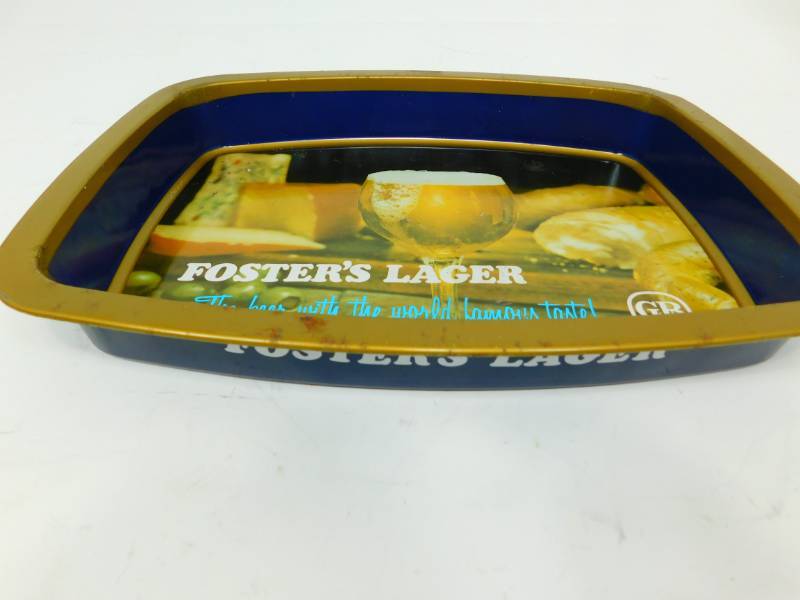 lot 22 image: Fosters Lager Waitress Beverage Tray