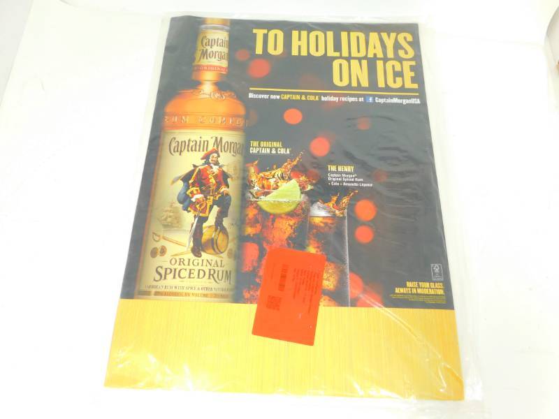 lot 27 image: Ten Captain Morgan Original Spiced Rum Posters