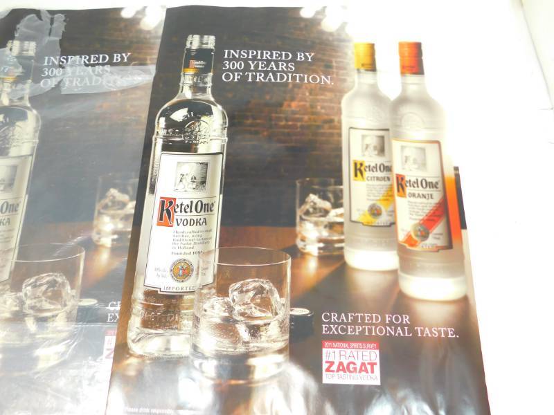 lot 30 image: Nineteen Ketel One Vodka Posters