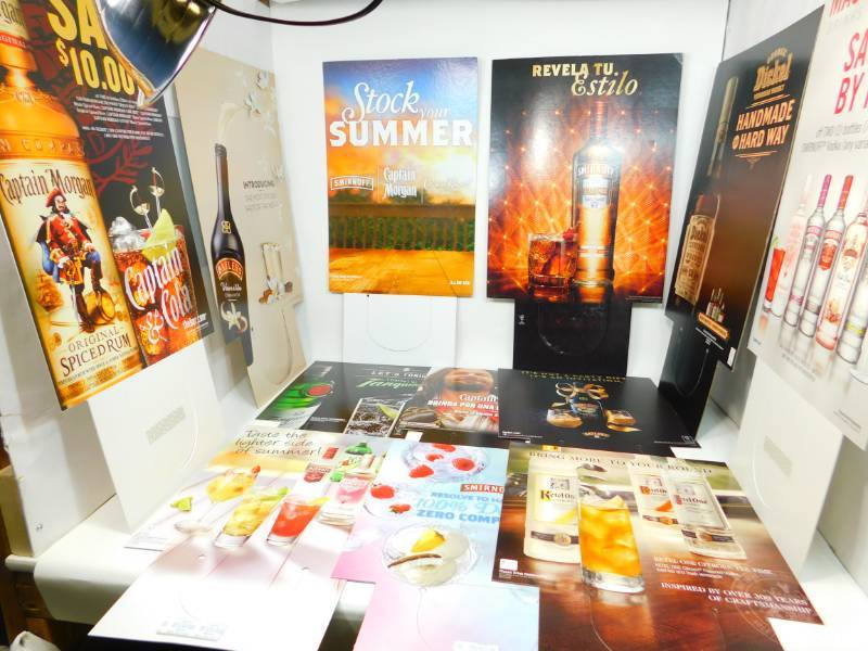 lot 38 image: Various Liquor Posters
