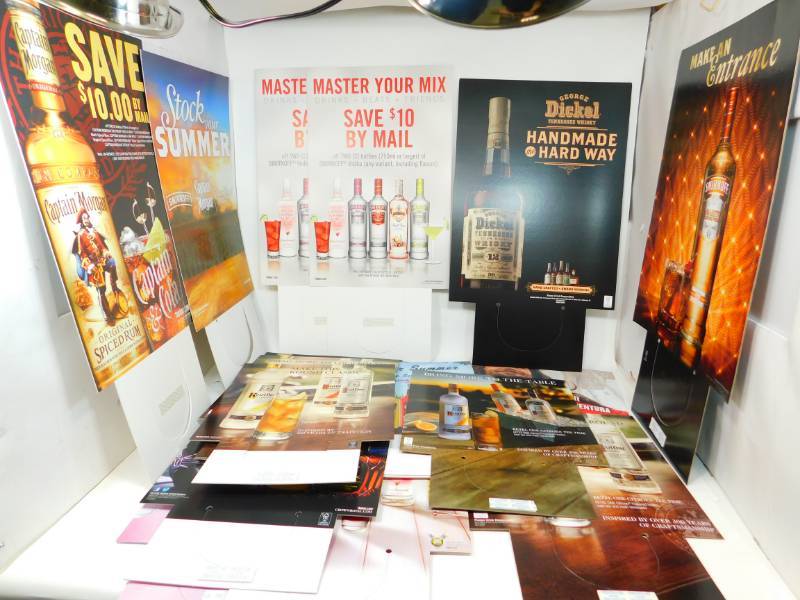 lot 39 image: Various Liquor Posters
