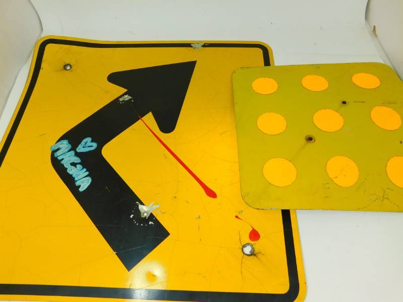 lot 114 image: Two Signs