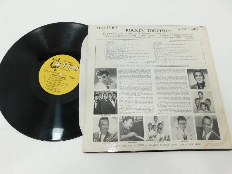 lot 128 image: Rockin Together Record With Various Artists On ATCO Record Label  (1958)