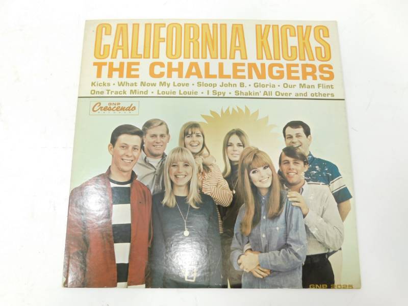 lot 131 image: California Kicks---The Challengers  Record