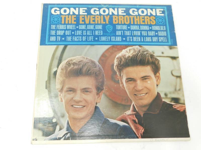lot 132 image: The Everly Brothers Record On Warner Brothers Label----Gone--Gone--Gone