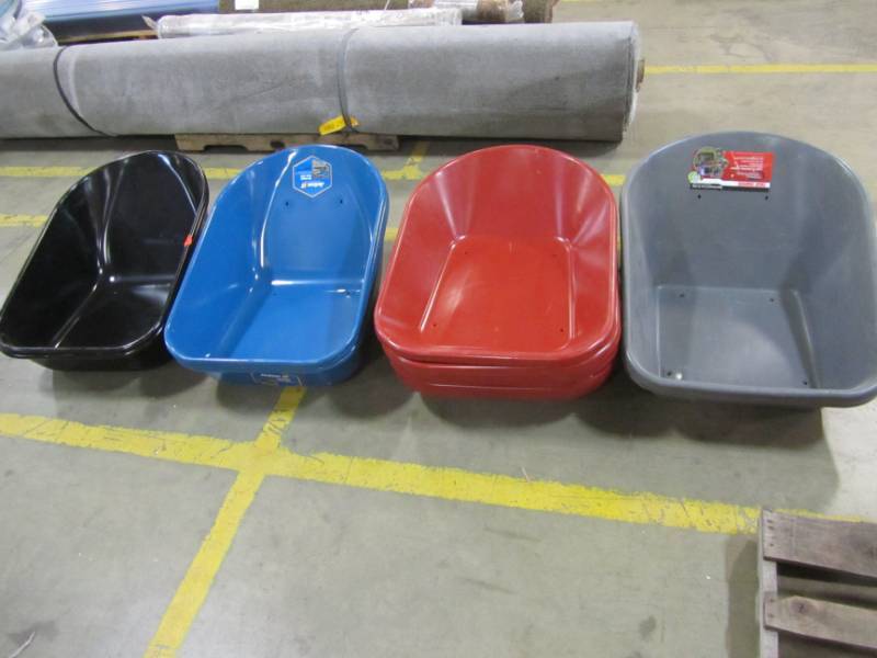 lot 148 image: MISCELLANEOUS WHEEL BARROW TRAYS
