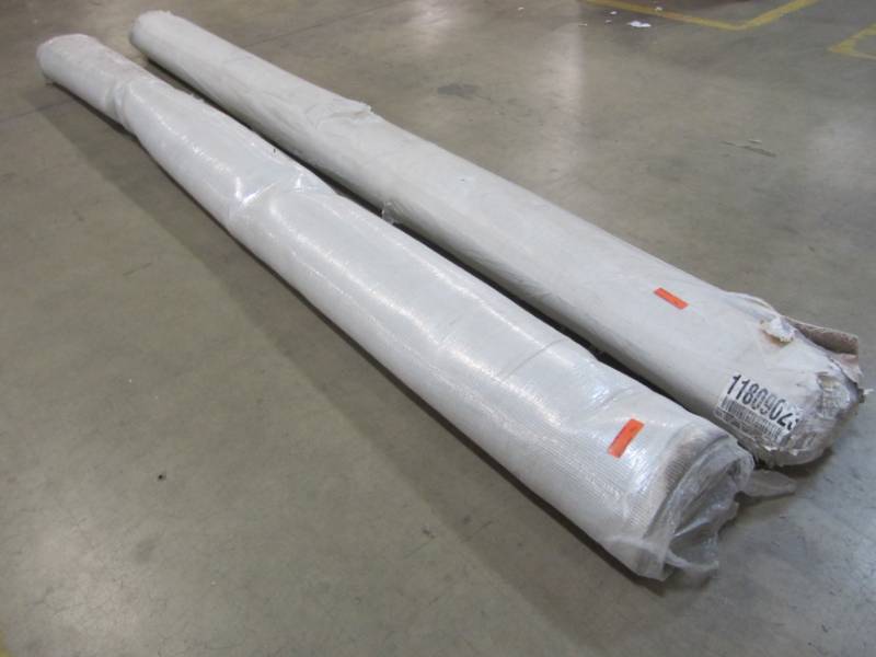 lot 163 image: ROLLS OF LEFT OVER CARPETING