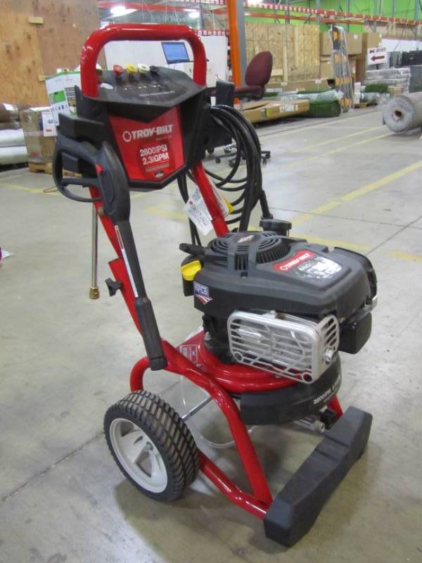 lot 78 image: TROY-BUILT 2800 PSI 2.3 GPM GASOLINE POWER WASHER