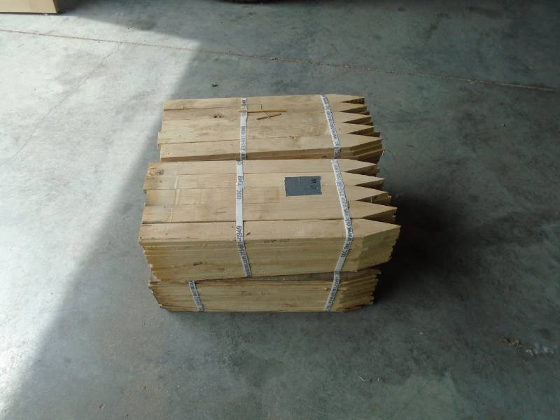 lot 9 image: Wooden Stakes