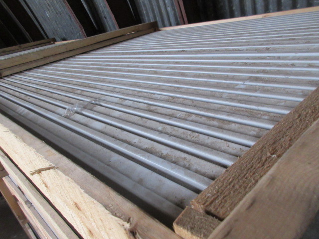 lot 306 image: ALUMINUM ROOF PANELS