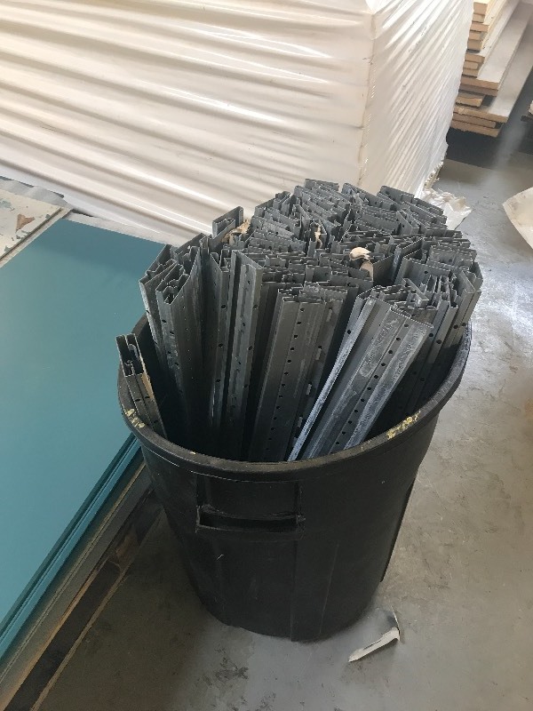 lot 326 image: LOT OF STEEL CLIPS FOR NICHIHA SYSTEM