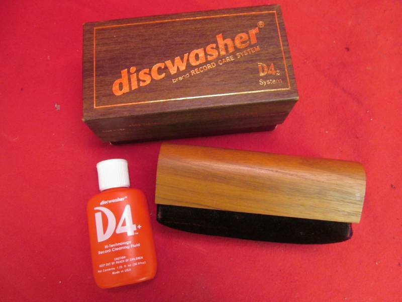lot 55 image: disc washer, 45 record, record cleaning system