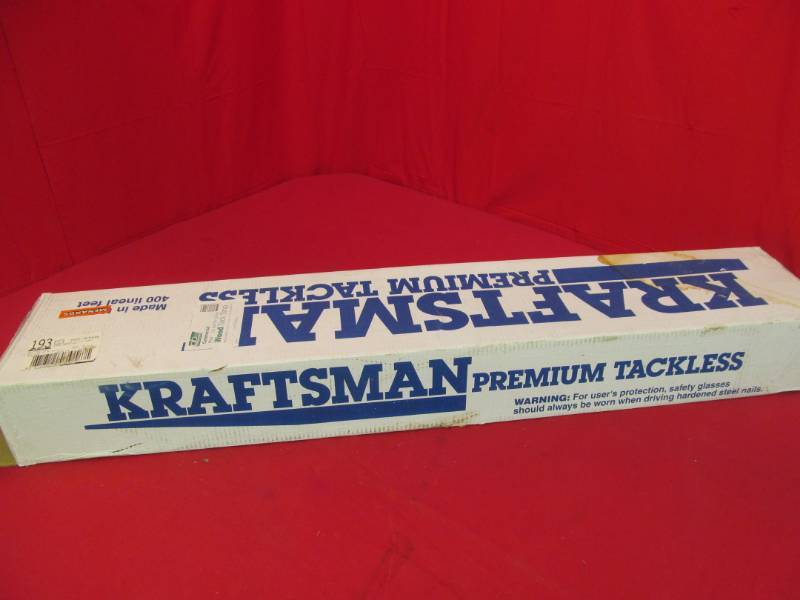 lot 62 image: Craftsman tack strips
