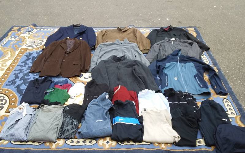 lot 1 image: Lot Of Mens Clothing