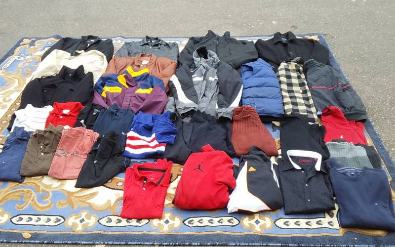 lot 2 image: Lot Of Mens Clothing & Coats