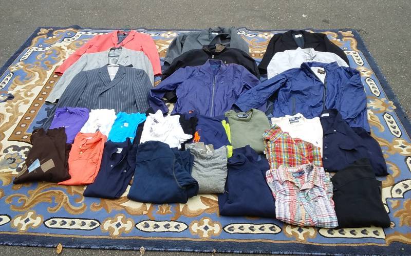 lot 3 image: Lot Of Mens Clothing & Suit Coats