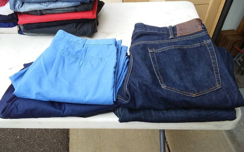 lot 7 image: Lot Of Mens Pants, Jeans (Polo),  Slacks Size 40